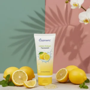 Lemon extract face wash